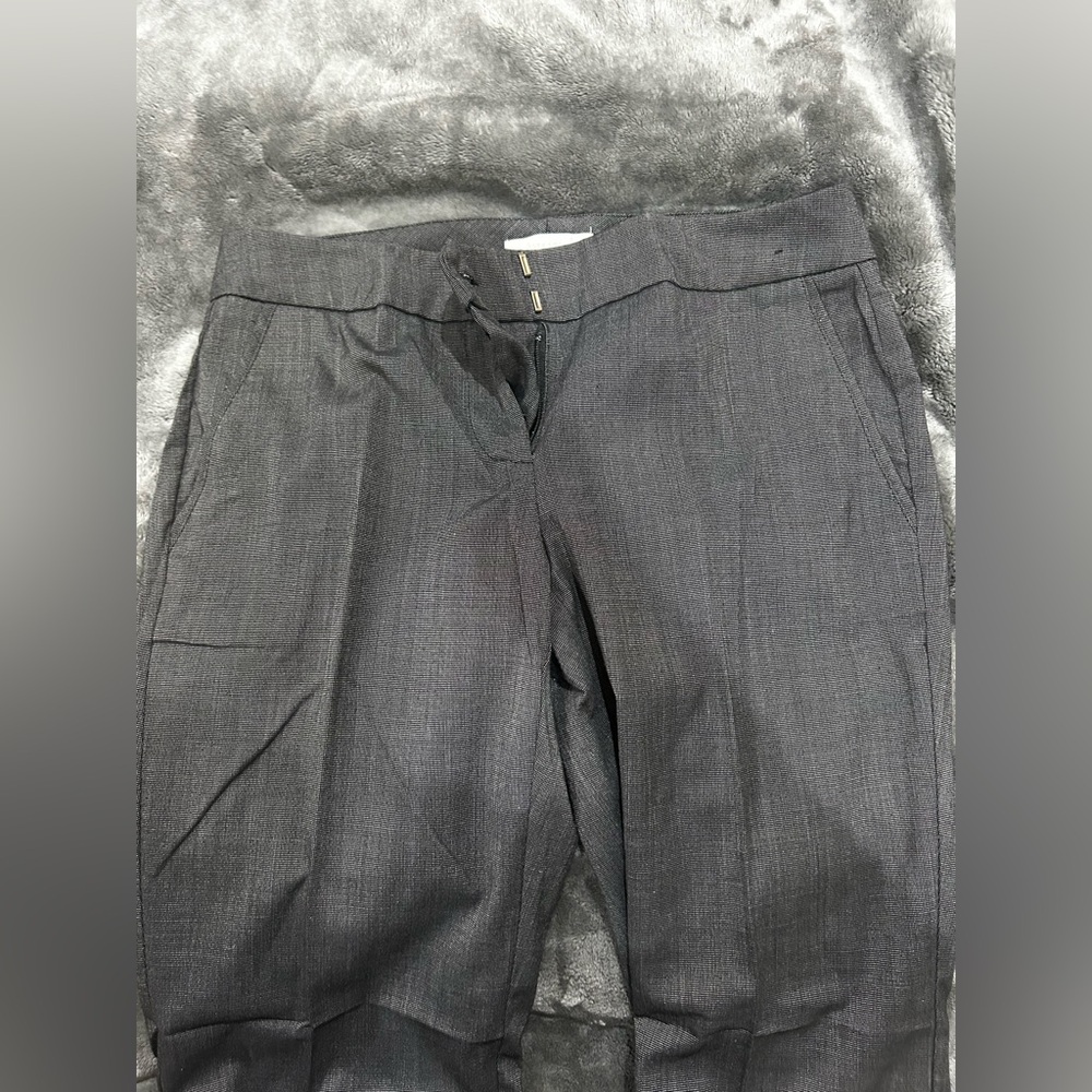 Dark grey slacks